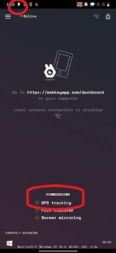 Webkey Webkey - Android remote device management
