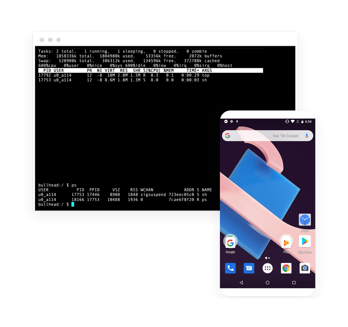 Webkey - Android remote device management